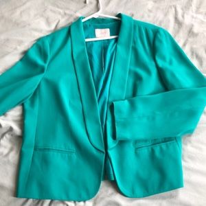 Green LOFT blazer sz XL